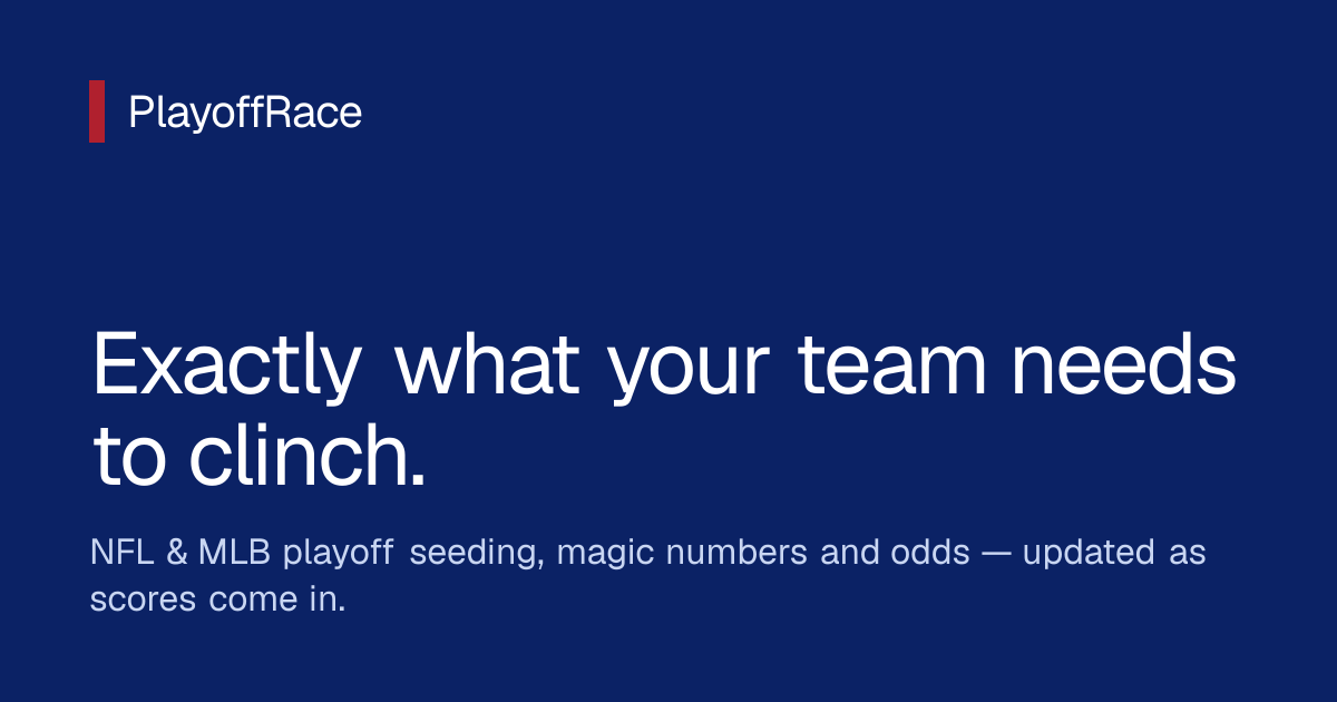 Ravens @ Bills, Week 8 2026 · PlayoffRace